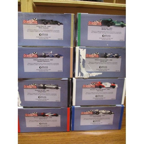 260 - Atlas. Collection of Grand Prix F1 generally mint in mint boxes. Qty 20 (½B)