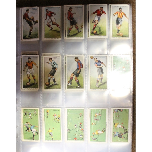 27 - GB accumulation in 11 boxes with useful football and cricket issues, Wix Kensitas flowers extra larg... 