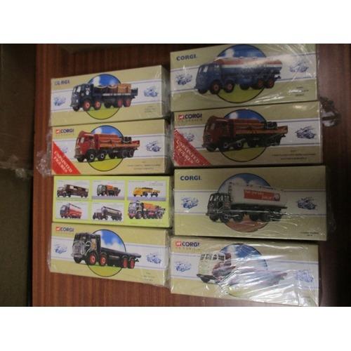 282 - Corgi. Collection of Classics and Heavy Haulage including Foden No 97971, tanker No 97951, Beresford... 