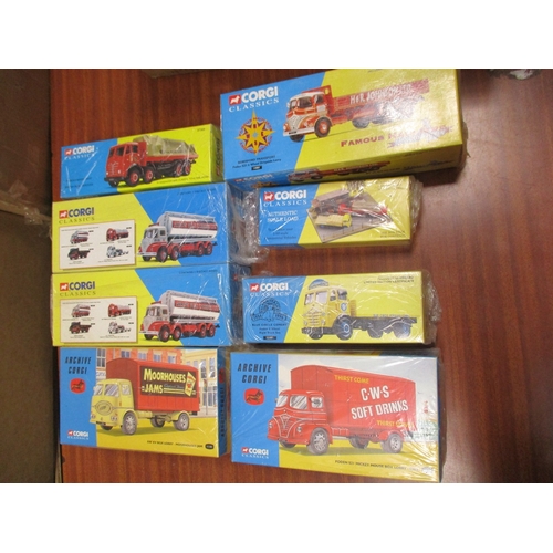 282 - Corgi. Collection of Classics and Heavy Haulage including Foden No 97971, tanker No 97951, Beresford... 