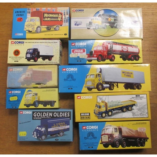 288 - Corgi. 1990s collection of mainly lorries, generally excellent to mint in excellent to mint boxes. Q... 