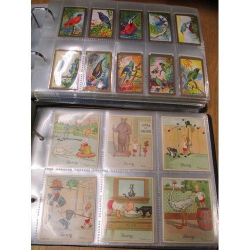 30 - Collection in 2 albums including sets from Abdulla Feathered Friends (23), Carreras Figures of Ficti... 