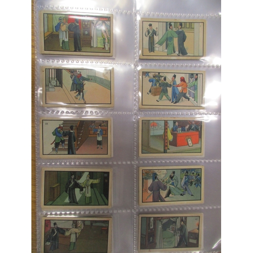 31 - East Asia collection in plastic sleeves including odds from BAT strange stories, Chinese girls (B), ... 