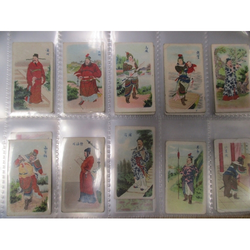 31 - East Asia collection in plastic sleeves including odds from BAT strange stories, Chinese girls (B), ... 