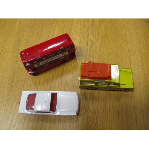 335 - Matchbox. Collection including Superfast BMC No 56, Porsche No 68, Rolls Royce No 69, plus station w... 