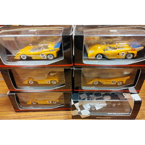 341 - Minichamps. Collection of Alpha Romeo, Le-Mans, Jordan Grand Prix Anniversary complete set etc. gene... 