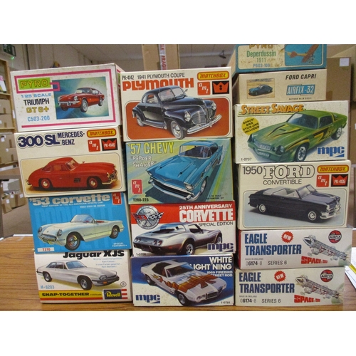 371 - Collection including Crown Marauder No P450100, ERTL Mercury No 2349150, Ford No 2149150, JoHan Cadi... 