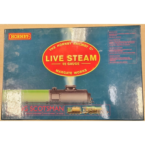 373 - Hornby. Live steam OO gauge No.R2485 (fired) class A3 4-6-2 4472 