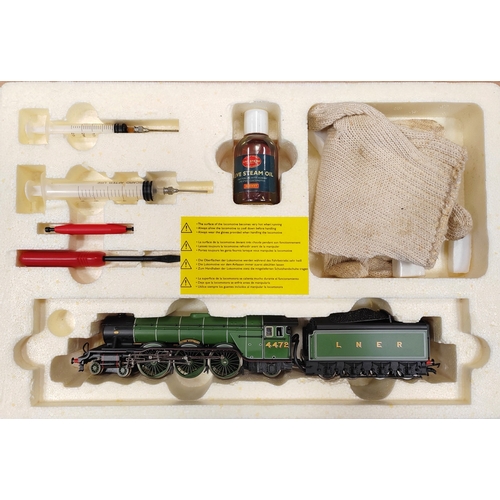 373 - Hornby. Live steam OO gauge No.R2485 (fired) class A3 4-6-2 4472 