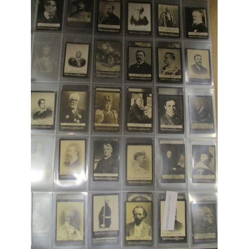 41 - Ogdens. Guinea Golds. Including Actresses, Boer War, China, figures of interest, politicians, royalt... 