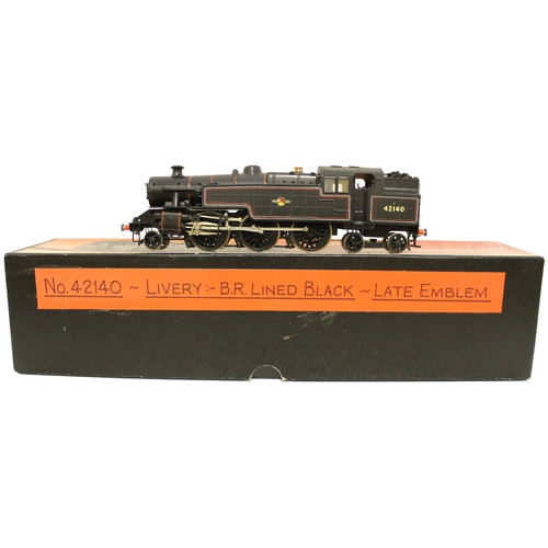 446 - DJH. OO gauge kit built K52 Fairburn tank 2-6-4T livery BR. lined black with late emblem locomotive ... 