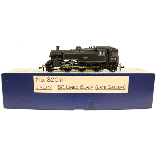 469 - DJH. OO gauge kit built K63 Standard Class 3 2-6-2T livery BR. lined black with late emblem locomoti... 