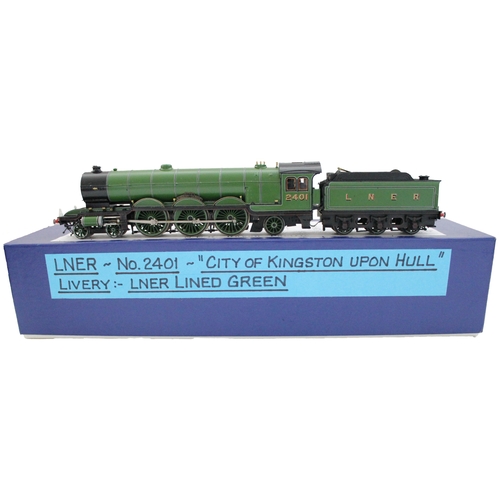 476 - DJH. OO gauge kit built K62 4-6-2 LNER lined green 