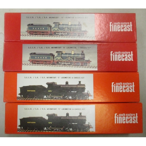 486 - Finecast (South Eastern). Range of unassembled OO gauge kits, mint in excellent to near mint boxes, ... 