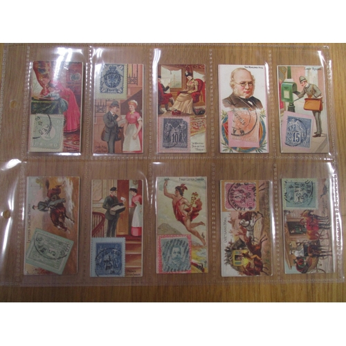 49 - Duke. Complete set in plastic leaves, Postage Stamps generally fair to good, not all stamps original... 