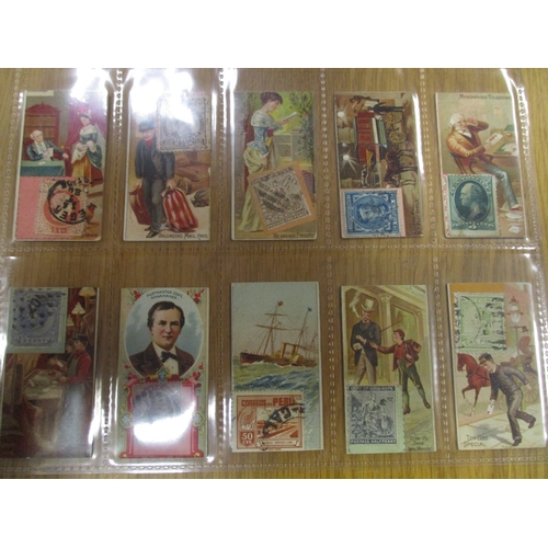 49 - Duke. Complete set in plastic leaves, Postage Stamps generally fair to good, not all stamps original... 