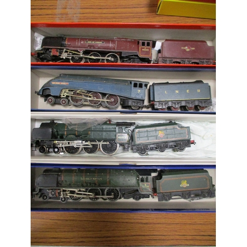 646 - Hornby Dublo. Collection of locomotives including steam with tenders, tanks and diesel shunter gener... 