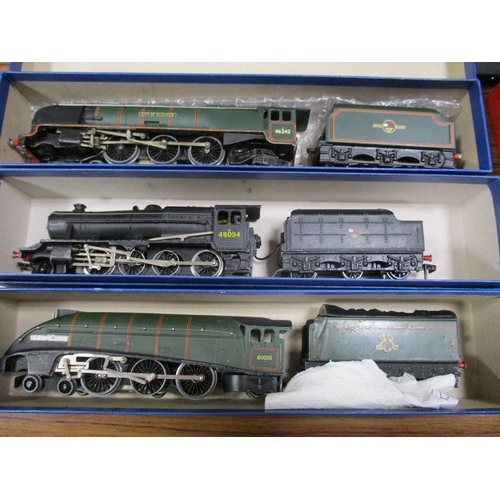 650 - Hornby Dublo. Collection of steam locomotives with tenders in reproduction boxes including City of G... 