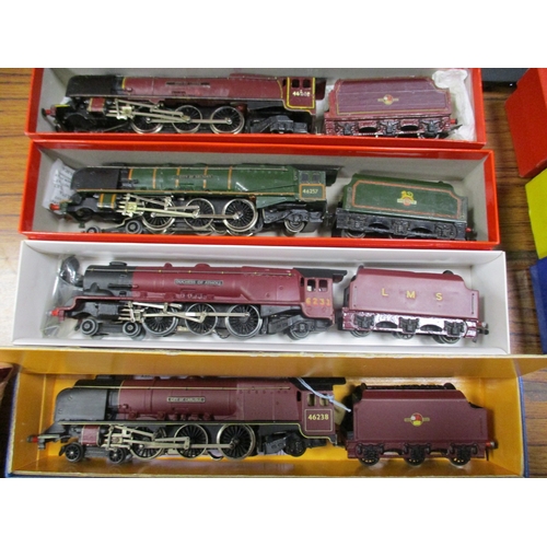 650 - Hornby Dublo. Collection of steam locomotives with tenders in reproduction boxes including City of G... 