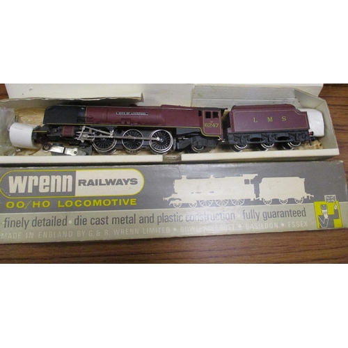 737 - Wrenn. OO gauge steam locomotive with tender City of Liverpool 7P 6247 4-6-2 in Green Great Snipe bo... 