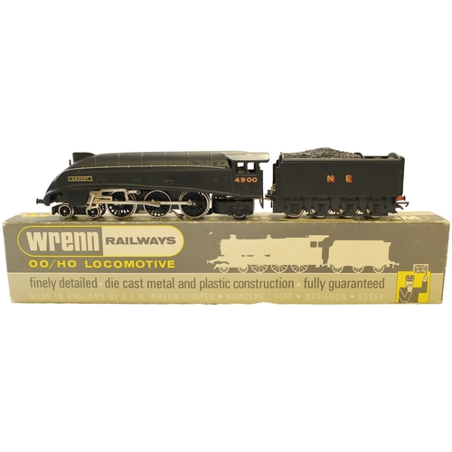 739 - Wrenn. OO gauge steam locomotive with tender Gannet 4900 4-6-2 No W2213/A converted to 3-rail, gener... 