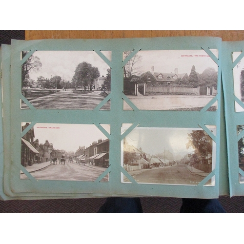 77 - Misc. coln. in 2 old albums. General London views incl. London Types 'Celesque' series, Zoo and exhi... 