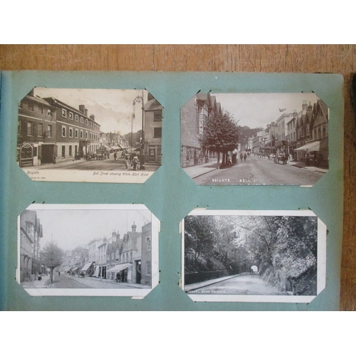 77 - Misc. coln. in 2 old albums. General London views incl. London Types 'Celesque' series, Zoo and exhi... 