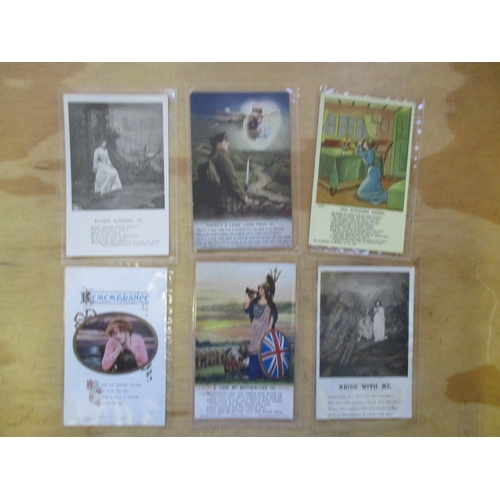 79 - Misc. coln. of song cards. Bamforth coloured and photographic. Living Picture series, Rotary and Dav... 