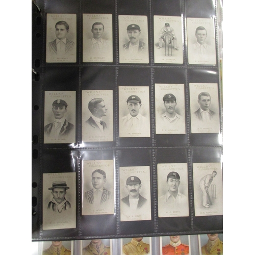 9 - Collection of odds in album including Allen & Ginter The World's Champions (6), American Tobacco Co ... 