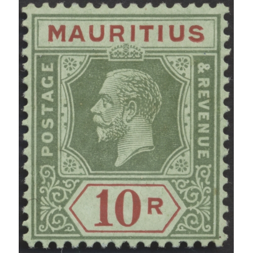 137 - Mauritius. A mint coln on Lighthouse album leaves with 1910 set, 1913-22 set, 1937 Coronation set in... 