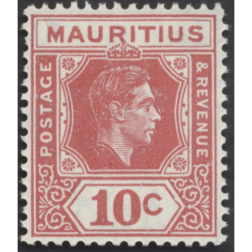 137 - Mauritius. A mint coln on Lighthouse album leaves with 1910 set, 1913-22 set, 1937 Coronation set in... 