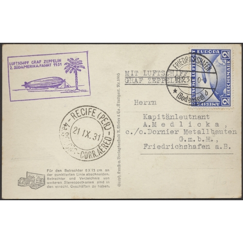 110 - Airmails. Airmail covers range in 2 albums, incl a range of BC items with Pan American Airways first... 