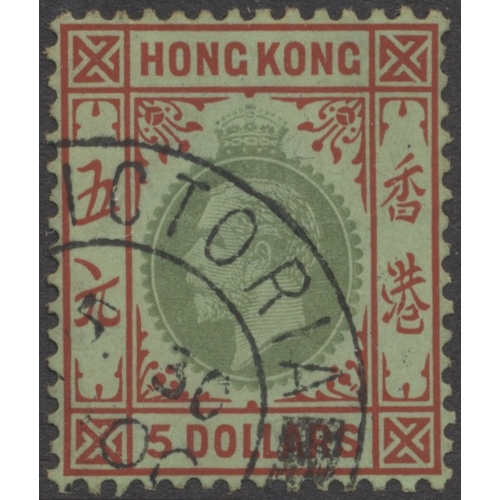 124 - Hong Kong. QV-QEII used coln on stock leaves, incl 1862-3 vals to 96c, 1863-71 to 96c brown-grey, 18... 