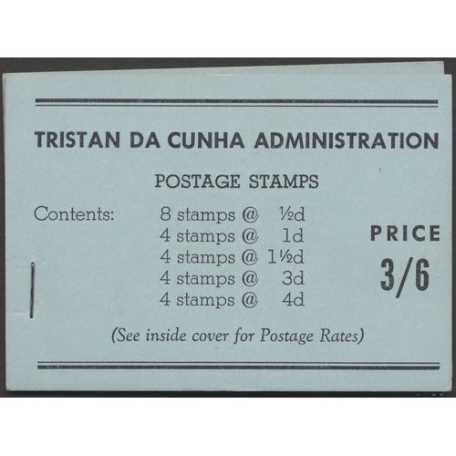 146 - Tristan Da Cunha. Postal history coln in 5 folders. Issues complete to 1965 with booklets, incl 1952... 