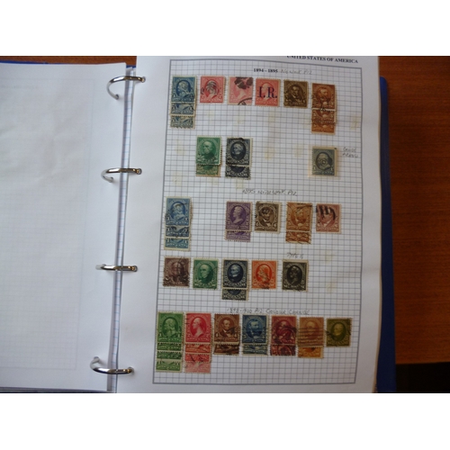 184 - USA. Early to modern M/U coln in stockbooks and loose, incl 1857-61 vals to 10c green U, 1861-66 12c... 