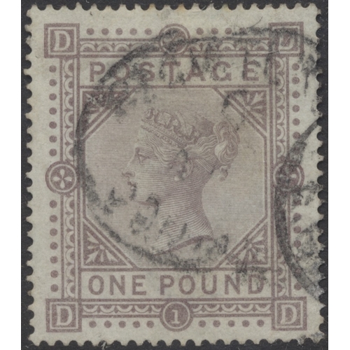 190 - QV-KGVI used coln in 1 album with Lighthouse hingeless leaves, incl 1840 1d black (x15) with SG1 and... 