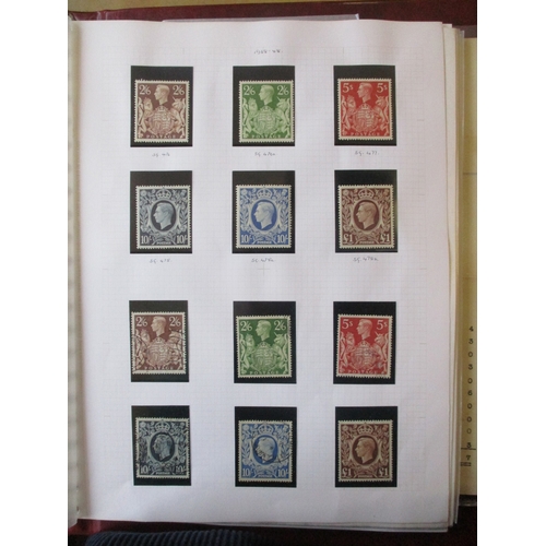 194 - QV-QEII M/U coln in approx 10 vols and stockbooks. Incl 1840 1d blacks U (x3), 1840 2d blues U (x2),... 