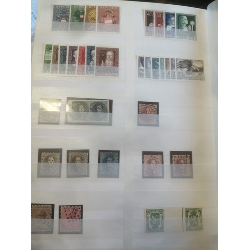 2 - Stockbook with ranges of sets and better items, strong in Europe, incl Austria from classics, 1948 P... 