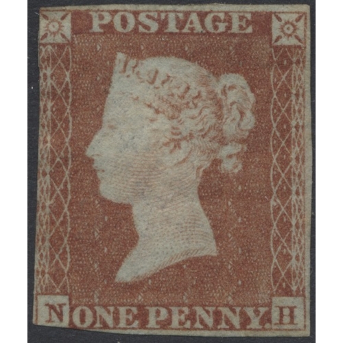 211 - QV M/U coln in album. 1840 1d blacks U (x15, mostly 3-4 margins in mixed condition), 1840 1d black U... 