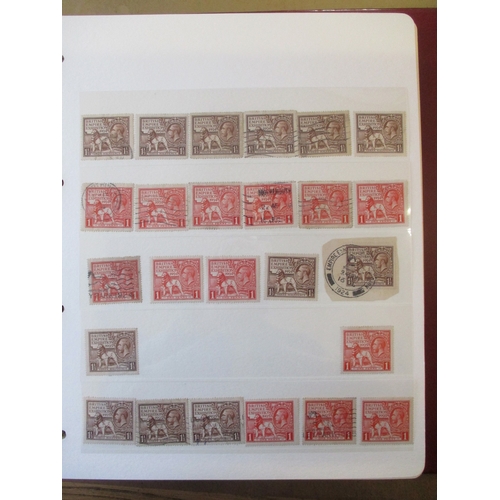 224 - KEVII-KGVI M/U coln in album. 1902-10 full set with high vals U (though £1 poor), very large range o... 