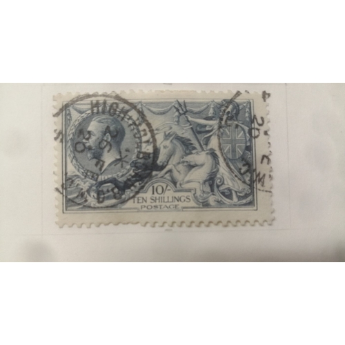 228 - A very fine M/U Seahorses coln on album leaves and on (Urch Harris) purchase cards, incl various pri... 