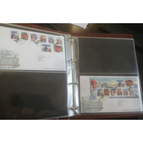 300 - 1960s-2018 FDC coln in approx 25 RM binders and 10 smaller (½-sized) binders (though noting some of ... 