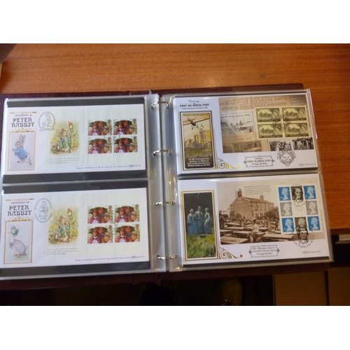 303 - Large, mixed FDCs accumulation incl Royal Mail, Benhams, Buckingham, military signed, Benham booklet... 