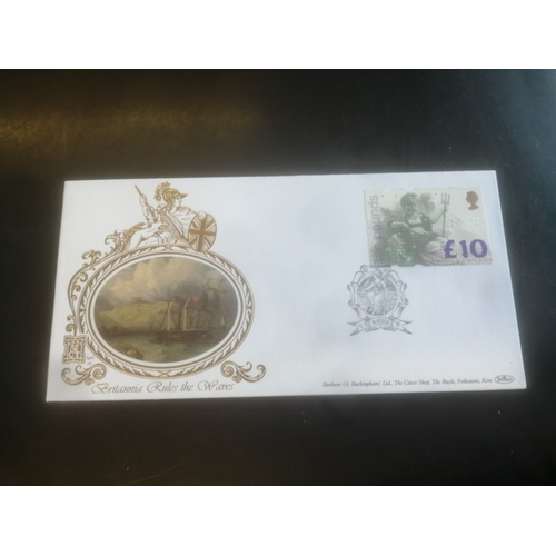 306 - Coln Benham 'Gold' FDCs, ranging from 1st issue 1985 Trains to 1997 Queen's Horses, mainly ltd editi... 