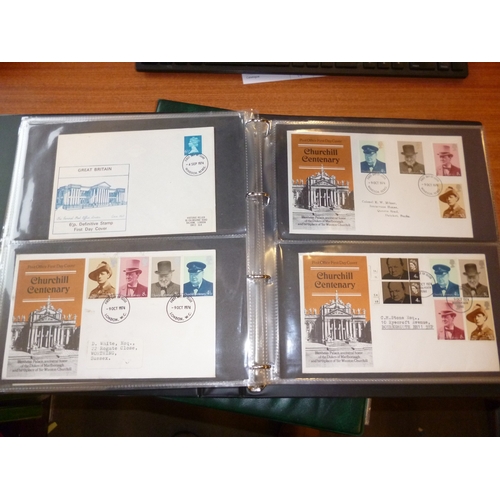 310 - FDCs from 1963, starting with Life Boat through to 2010. All typed, housed in 9 special albums, one ... 