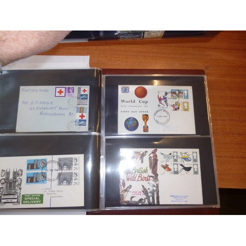 311 - Large FDCs range in albums and loose, incl 1936 KEVIII with 3 vals (no 1d), 1940 Stamp Centenary, 19... 