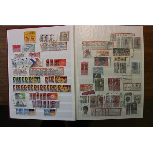 47 - Modern GB and Germany used coln in 17 albums, incl Bundespost issues, GB issues and GB FDC's 1994-20... 