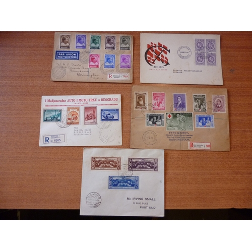 64 - World covers coln with early to late varied range with many items addressed to England with nice ran... 