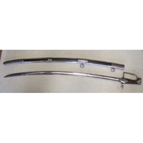 126 - Reproduction 1794-96 30th Light Dragoons officer's sword and scabbard, good quality make, extremely ... 