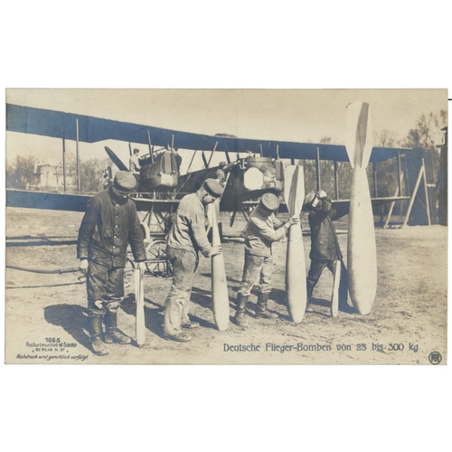 173 - WW1 German and British aviation postcard collection (with odd photo), majority are RPs, with RFC and... 